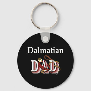 dalmatian dad Keychain