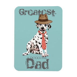 Dalmatian Dad Magnet