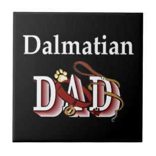 Dalmatian Dad Tile