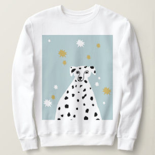 Dalmatian Dog Abstract Illustration  Sweatshirt