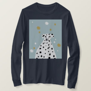 Dalmatian Dog Abstract Illustration   T-Shirt