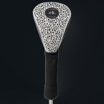 Dalmatian Dog Abstract Pattern Monogram Golf Head Cover<br><div class="desc">Show off your love for dogs on the golf course with the Dalmatian Dog Abstract Pattern Monogram Golf Head Cover. Featuring a striking abstract Dalmatian design, this head cover adds a playful and personalised touch to your golf gear. Customisable with a monogram, it’s the perfect way to showcase your style...</div>