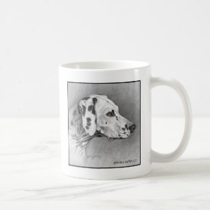 Dalmatian Dog Art by Glenda S. Harlan Coffee Mug