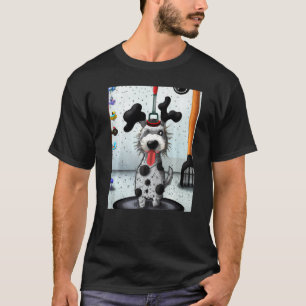 Dalmatian dog artwork puppy T-Shirt