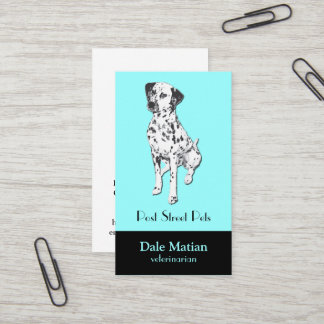 Dalmatian Dog Business Card