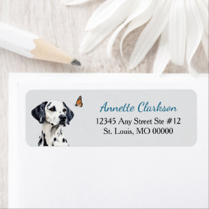 Dalmatian Dog Butterfly Wonder