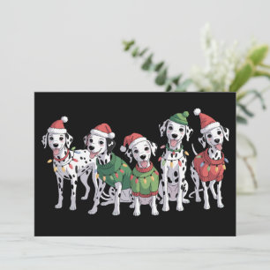 Dalmatian Dog Christmas Lover Xmas Dog Mum Holiday Card