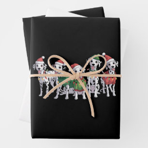 Dalmatian Dog Christmas Lover Xmas Dog Mum Wrapping Paper Sheet