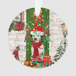 Dalmatian Dog Christmas  Ornament
