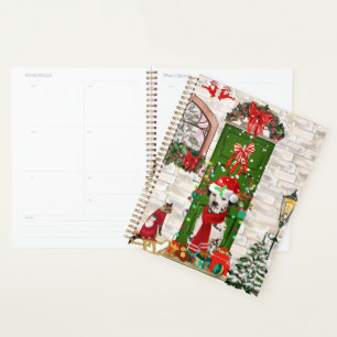 Dalmatian Dog Christmas   Planner