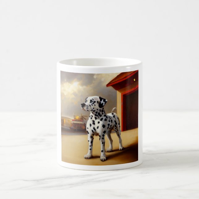 Dalmatian Dog Coffee Mug (Center)
