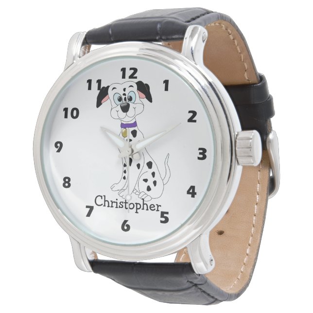 Dalmatian Dog Design Watch (Angled)