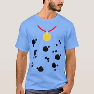 Dalmatian Dog Funny Halloween Costume Kids Toddler T-Shirt