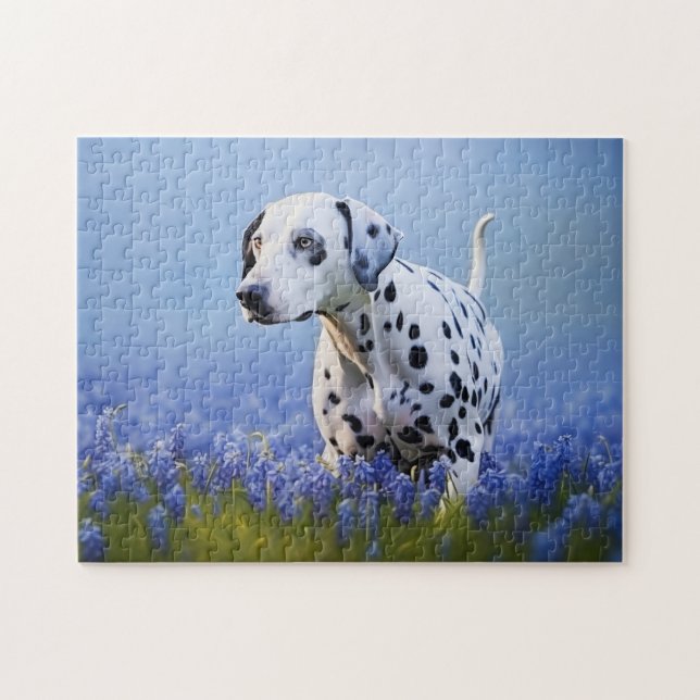Dalmatian dog jigsaw puzzle (Horizontal)