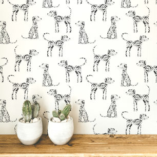 Dalmatian Dog Pattern Wallpaper