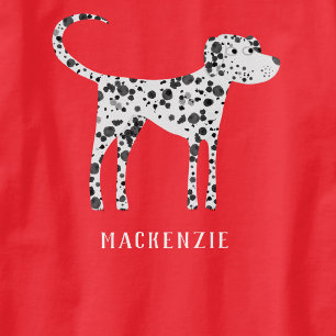 Dalmatian Dog Personalised T-Shirt