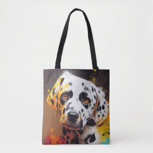 Dalmatian Dog Pet Cute Adorable Animal Companion Tote Bag