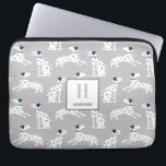 Dalmatian Dog Polka Dot Animal Watercolor Kids Laptop Sleeve<br><div class="desc">Dalmatian Dog Polka Dot Animal Watercolor Kids Pattern.</div>