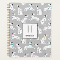 Dalmatian Dog Polka Dot Animal Watercolor Kids
