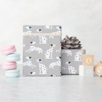 Dalmatian Dog Polka Dot Animal Watercolor Kids