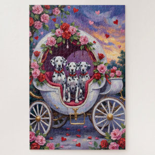 Dalmatian Dog Valentine's Day  Jigsaw Puzzle