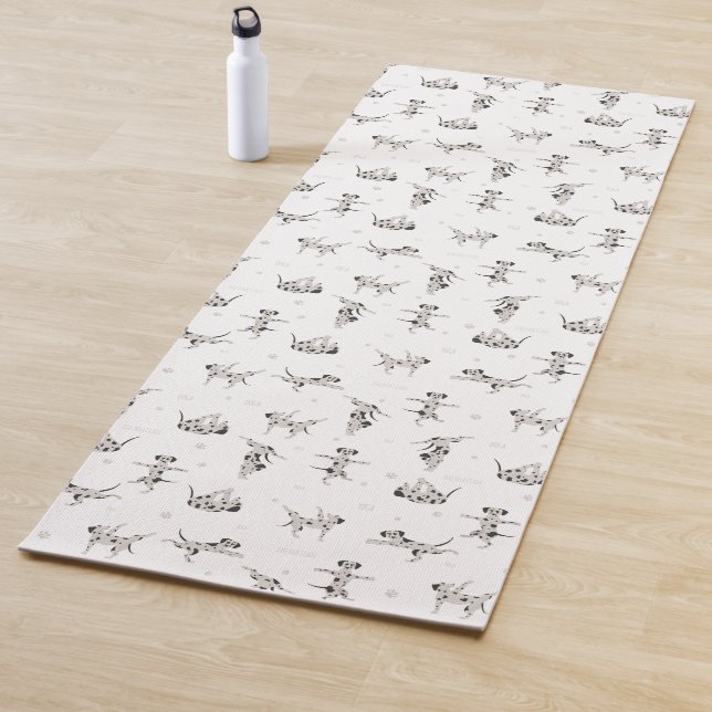 Dalmatian dog yoga  mat (In Situ)