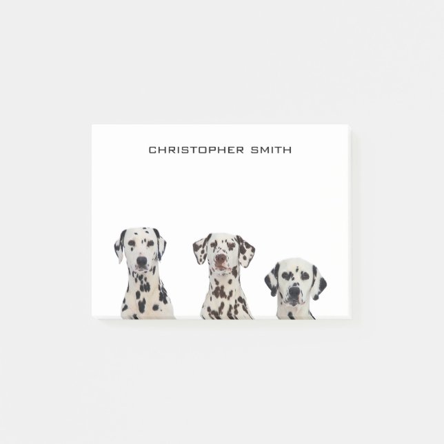Dalmatian Dogs Post-it Notes (Front)