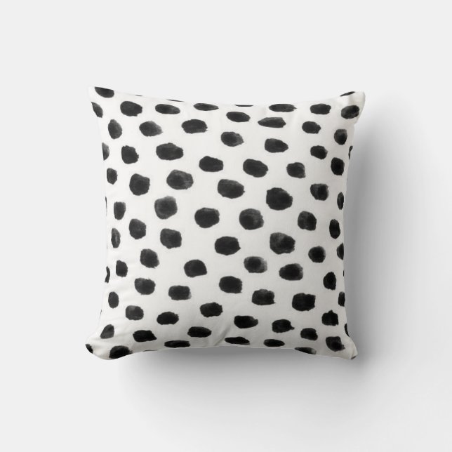 Dalmatian Dot | Throw Pillow (Front)