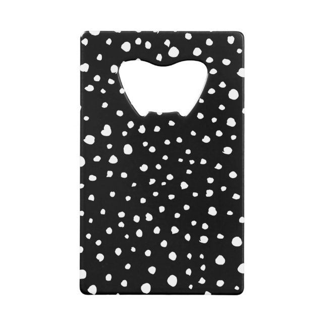 Dalmatian Dots, Dalmatian Spots, Black and White (Front)