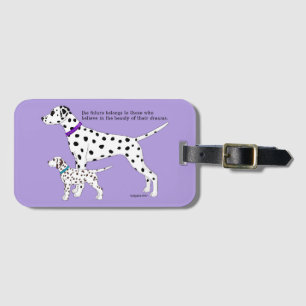 Dalmatian Dreams Luggage Tag