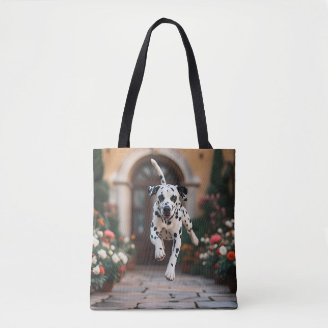 Dalmatian Elegant Tote Bag (Front)