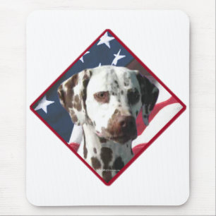 Dalmatian Flag 2 Mouse Mat