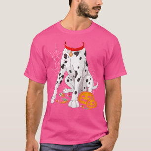 Dalmatian For Halloween Dog Animal Cosplay T-Shirt