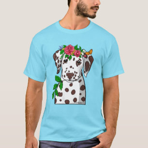 Dalmatian Garden Goddess T-Shirt