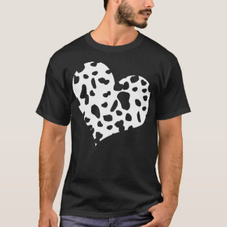 Dalmatian Gift Funny Heart T-Shirt