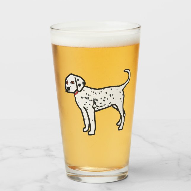 Dalmatian Glass (Front Filled)