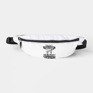 Dalmatian Glitter Funny Dog Hair Quote Design_1 Bum Bags