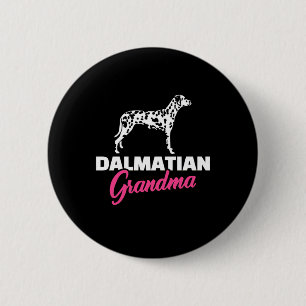 Dalmatian Grandma 6 Cm Round Badge