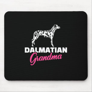 Dalmatian Grandma Mouse Mat