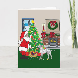 dalmatian holiday card