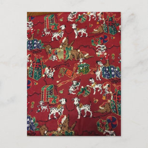 Dalmatian Holiday Print