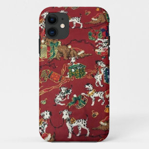 Dalmatian Holiday Print iPhone 11 Case