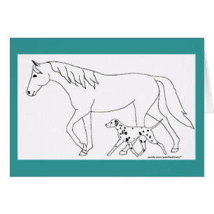 Dalmatian & Horse