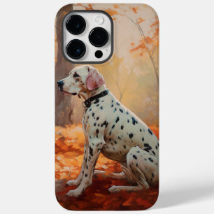 Dalmatian  in Autumn Leaves Fall Inspire  Case-Mate iPhone 14 Pro Max Case