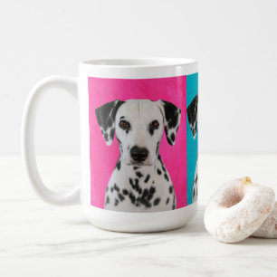 Dalmatian in colour coffee mug