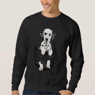 Dalmatian In Your Pocket Dalmatian Dog Owner Sweatshirt