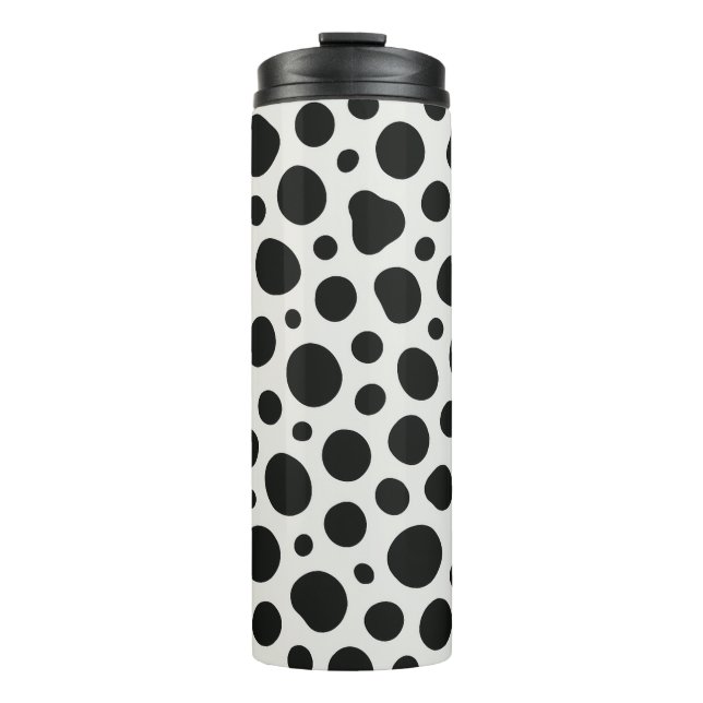 Dalmatian Inspired Design Thermal Tumbler (Front)