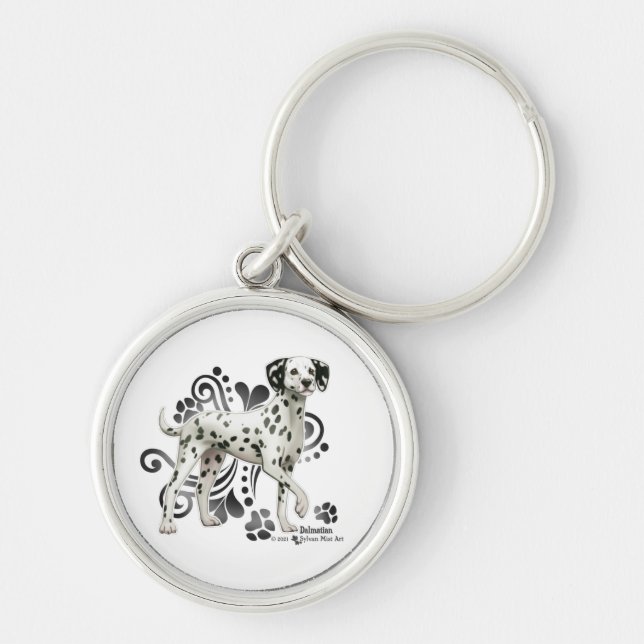 Dalmatian Key Ring (Front)