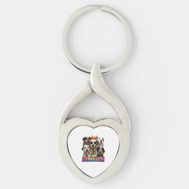 Dalmatian Key Ring (Front)