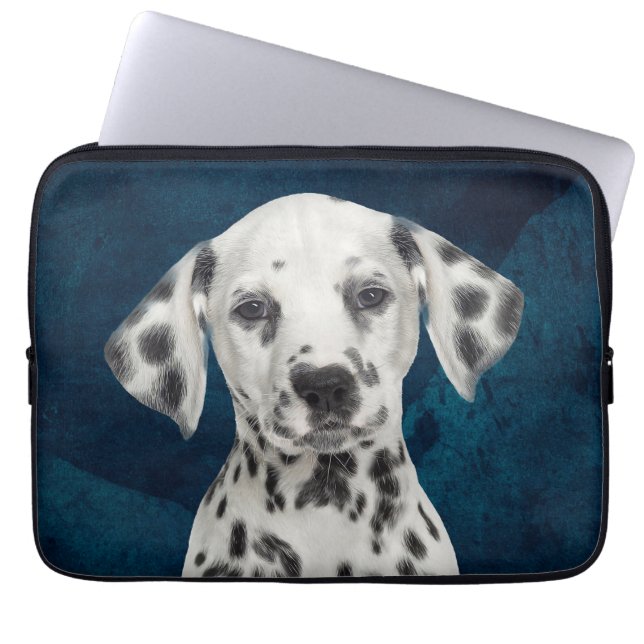 Dalmatian Laptop Sleeve (Front)